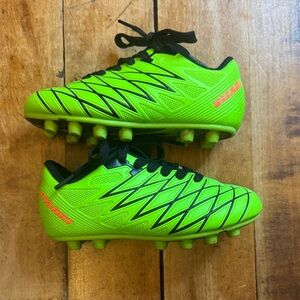 Vizari Soccer Cleats 8 C Green orange spring summer unisex neon